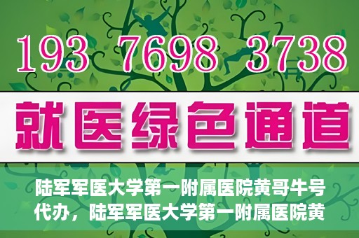 陆军军医大学第一附属医院黄哥牛号代办，陆军军医大学第一附属医院黄哥牛号服务代办中心