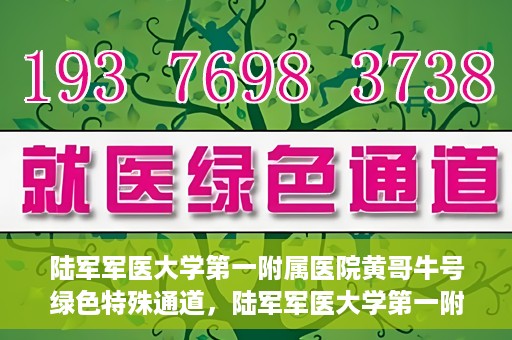 陆军军医大学第一附属医院黄哥牛号绿色特殊通道，陆军军医大学第一附属医院黄哥牛号，绿色特殊通道开启健康之门