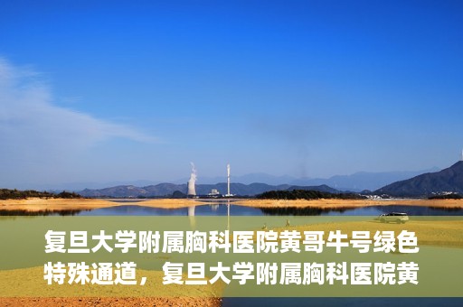 复旦大学附属胸科医院黄哥牛号绿色特殊通道，复旦大学附属胸科医院黄哥牛号，绿色特殊通道开启健康之门