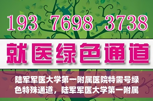 陆军军医大学第一附属医院特需号绿色特殊通道，陆军军医大学第一附属医院特需号绿色就医通道解析