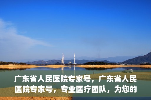 广东省人民医院专家号，广东省人民医院专家号，专业医疗团队，为您的健康保驾护航