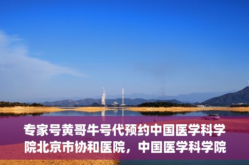 专家号黄哥牛号代预约中国医学科学院北京市协和医院，中国医学科学院北京市协和医院专家号黄哥牛号代预约服务解析