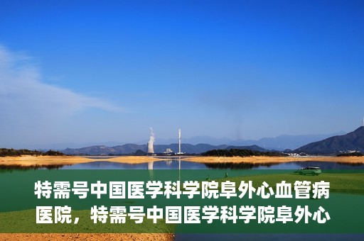 特需号中国医学科学院阜外心血管病医院，特需号中国医学科学院阜外心血管病医院，心血管健康的专业守护与前沿探索