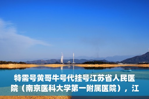 特需号黄哥牛号代挂号江苏省人民医院（南京医科大学第一附属医院），江苏省人民医院特需号黄哥牛号代挂号服务解析