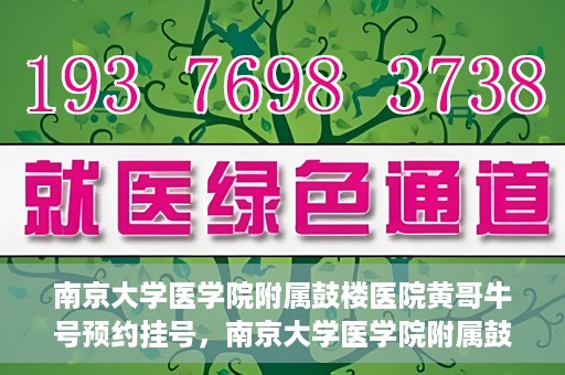 南京大学医学院附属鼓楼医院黄哥牛号预约挂号，南京大学医学院附属鼓楼医院黄哥牛号预约挂号攻略解析