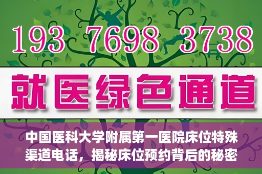 中国医科大学附属第一医院床位特殊渠道电话，揭秘床位预约背后的秘密，中国医科大学附属第一医院床位特殊渠道电话曝光