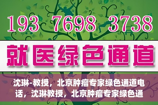 沈琳-教授，北京肿瘤专家绿色通道电话，沈琳教授，北京肿瘤专家绿色通道热线揭秘