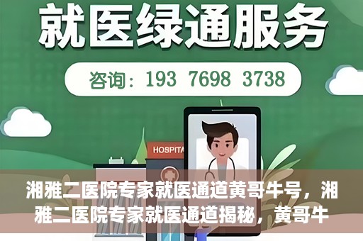 湘雅二医院专家就医通道黄哥牛号，湘雅二医院专家就医通道揭秘，黄哥牛号引领就医新风尚