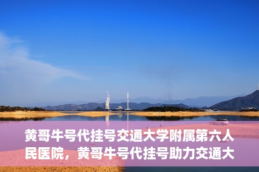 黄哥牛号代挂号交通大学附属第六人民医院，黄哥牛号代挂号助力交通大学附属第六人民医院就医无忧