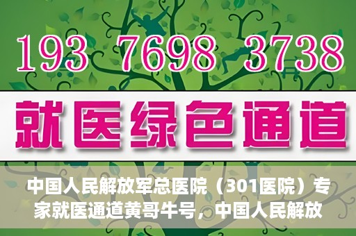 中国人民解放军总医院（301医院）专家就医通道黄哥牛号，中国人民解放军总医院（301医院）黄哥牛号专家就医绿色通道