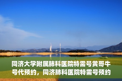 同济大学附属肺科医院特需号黄哥牛号代预约，同济肺科医院特需号预约专家黄哥牛号服务启动