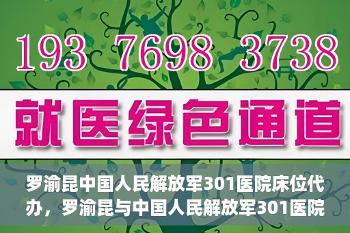 罗渝昆中国人民解放军301医院床位代办，罗渝昆与中国人民解放军301医院床位代办的幕后故事