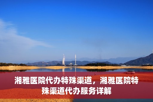 湘雅医院代办特殊渠道，湘雅医院特殊渠道代办服务详解