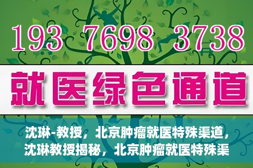 沈琳-教授，北京肿瘤就医特殊渠道，沈琳教授揭秘，北京肿瘤就医特殊渠道解析