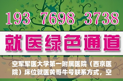 空军军医大学第一附属医院（西京医院）床位就医黄哥牛号联系方式，空军军医大学第一附属医院（西京医院）床位就医信息与黄哥牛号联系方式揭秘