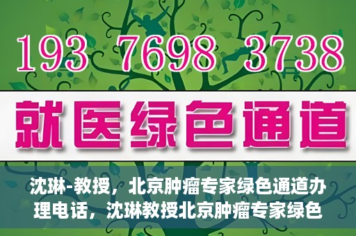 沈琳-教授，北京肿瘤专家绿色通道办理电话，沈琳教授北京肿瘤专家绿色通道联系电话