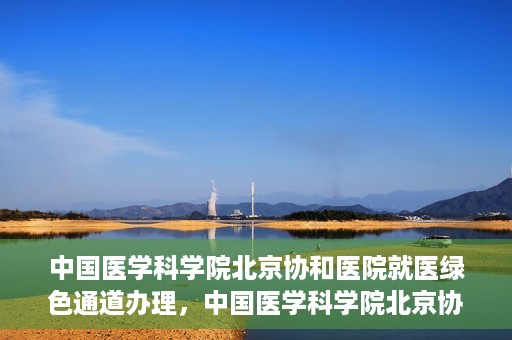 中国医学科学院北京协和医院就医绿色通道办理，中国医学科学院北京协和医院就医绿色通道办理详解与体验指南