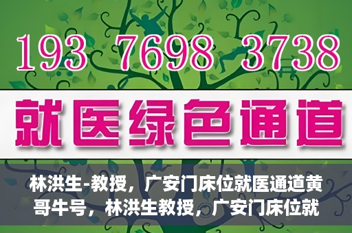 林洪生-教授，广安门床位就医通道黄哥牛号，林洪生教授，广安门床位就医绿色通道揭秘——黄哥牛号引领就医新纪元