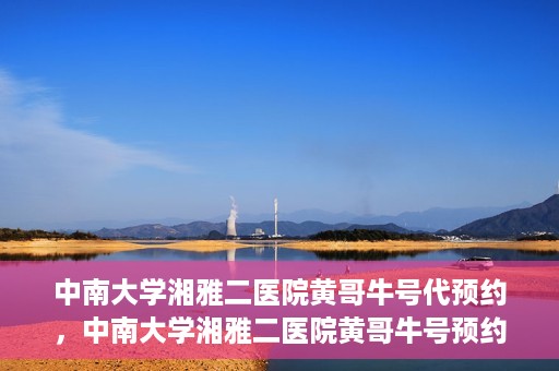 中南大学湘雅二医院黄哥牛号代预约，中南大学湘雅二医院黄哥牛号预约服务启动