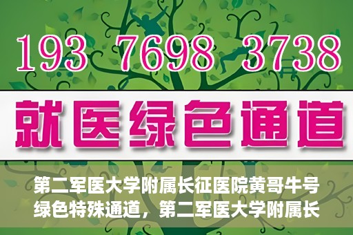 第二军医大学附属长征医院黄哥牛号绿色特殊通道，第二军医大学附属长征医院黄哥牛号，绿色特殊通道的医学之光