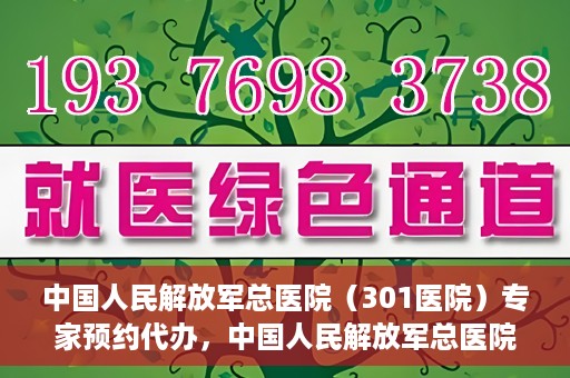 中国人民解放军总医院（301医院）专家预约代办，中国人民解放军总医院（301医院）专家预约代办服务详解