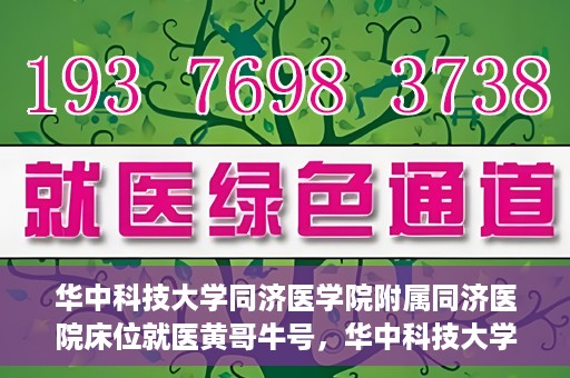 华中科技大学同济医学院附属同济医院床位就医黄哥牛号，华中科技大学同济医院床位就医攻略，黄哥牛号助您轻松预约就医