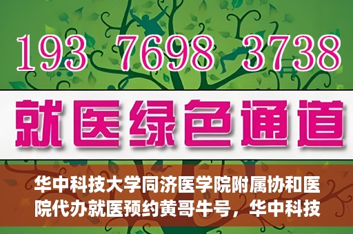 华中科技大学同济医学院附属协和医院代办就医预约黄哥牛号，华中科技大学同济医学院附属协和医院预约就医黄哥牛助您轻松挂号就医
