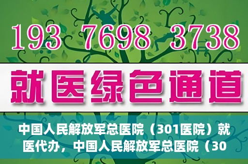 中国人民解放军总医院（301医院）就医代办，中国人民解放军总医院（301医院）就医代办服务详解