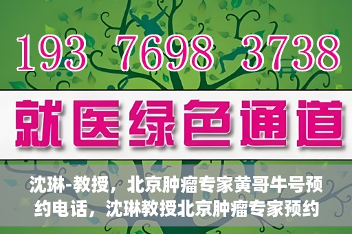 沈琳-教授，北京肿瘤专家黄哥牛号预约电话，沈琳教授北京肿瘤专家预约电话及黄哥牛号解读