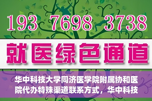 华中科技大学同济医学院附属协和医院代办特殊渠道联系方式，华中科技大学同济医学院附属协和医院特殊渠道联系方式代办服务解析