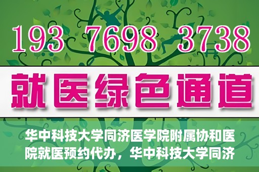 华中科技大学同济医学院附属协和医院就医预约代办，华中科技大学同济医学院附属协和医院就医预约代办服务详解