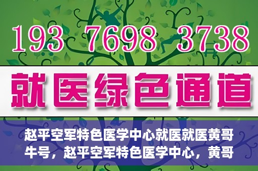赵平空军特色医学中心就医就医黄哥牛号，赵平空军特色医学中心，黄哥牛号的就医传奇