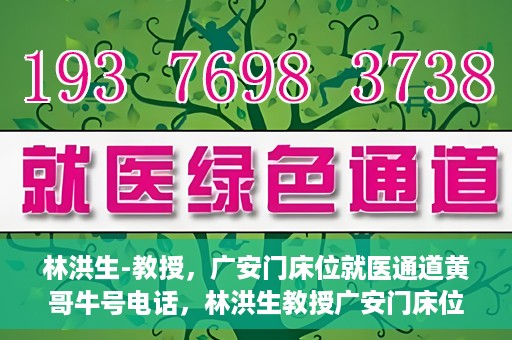 林洪生-教授，广安门床位就医通道黄哥牛号电话，林洪生教授广安门床位就医通道权威解读，黄哥牛号电话背后的故事
