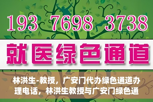 林洪生-教授，广安门代办绿色通道办理电话，林洪生教授与广安门绿色通道，一站式电话代办服务
