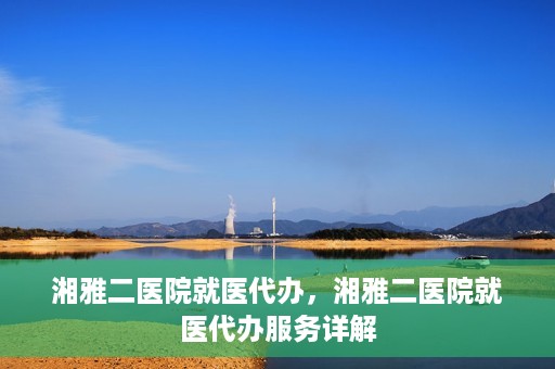 湘雅二医院就医代办，湘雅二医院就医代办服务详解