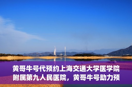 黄哥牛号代预约上海交通大学医学院附属第九人民医院，黄哥牛号助力预约上海交通大学医学院附属第九人民医院专业服务