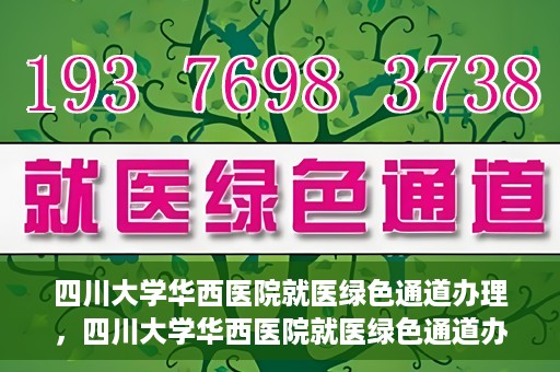 四川大学华西医院就医绿色通道办理，四川大学华西医院就医绿色通道办理详解，一站式解决您的就医难题！