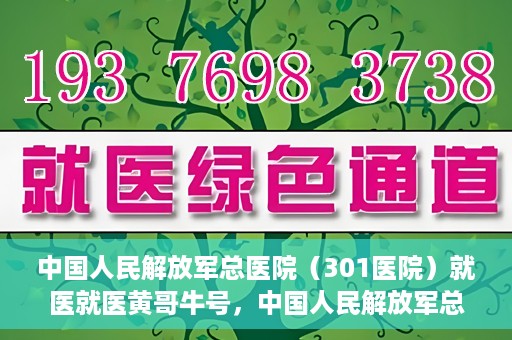 中国人民解放军总医院（301医院）就医就医黄哥牛号，中国人民解放军总医院（301医院）黄哥牛号就医攻略