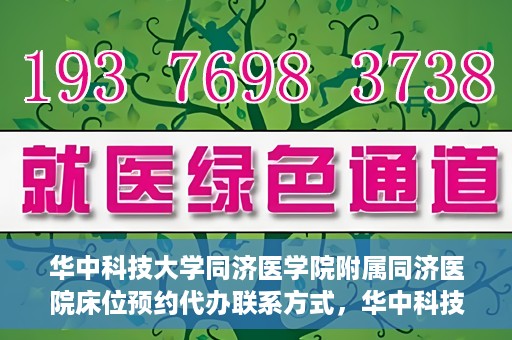 华中科技大学同济医学院附属同济医院床位预约代办联系方式，华中科技大学同济医院床位预约代办服务联系方式揭秘