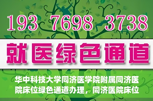 华中科技大学同济医学院附属同济医院床位绿色通道办理，同济医院床位绿色通道办理详解，华中科技大学同济医学院附属同济医院就医攻略
