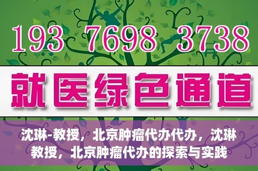 沈琳-教授，北京肿瘤代办代办，沈琳教授，北京肿瘤代办的探索与实践