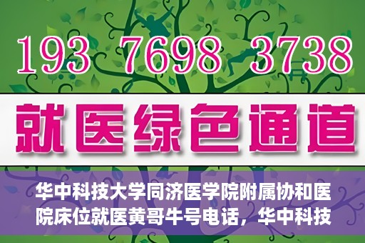 华中科技大学同济医学院附属协和医院床位就医黄哥牛号电话，华中科技大学同济医学院附属协和医院床位就医信息及黄哥牛号联系电话揭秘