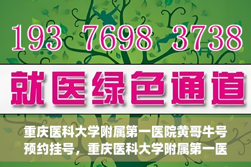 重庆医科大学附属第一医院黄哥牛号预约挂号，重庆医科大学附属第一医院黄哥牛号预约挂号攻略