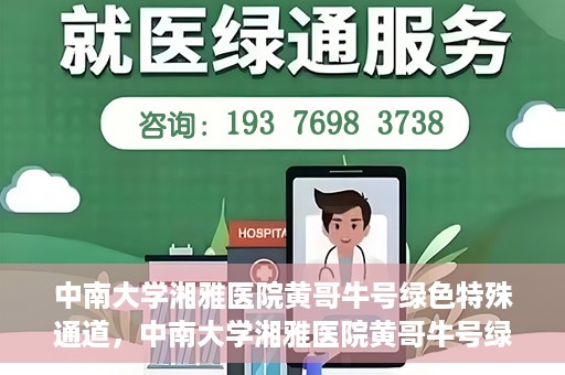 中南大学湘雅医院黄哥牛号绿色特殊通道，中南大学湘雅医院黄哥牛号绿色特殊通道，医疗服务的创新实践与人文关怀的体现