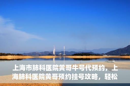 上海市肺科医院黄哥牛号代预约，上海肺科医院黄哥预约挂号攻略，轻松预约牛号