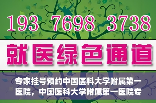 专家挂号预约中国医科大学附属第一医院，中国医科大学附属第一医院专家挂号预约解析