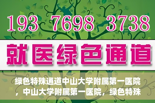 绿色特殊通道中山大学附属第一医院，中山大学附属第一医院，绿色特殊通道开启健康之门