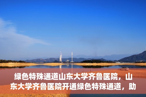 绿色特殊通道山东大学齐鲁医院，山东大学齐鲁医院开通绿色特殊通道，助力健康事业前行