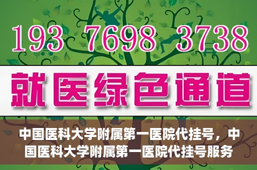 中国医科大学附属第一医院代挂号，中国医科大学附属第一医院代挂号服务详解
