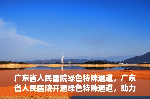 广东省人民医院绿色特殊通道，广东省人民医院开通绿色特殊通道，助力健康广东建设